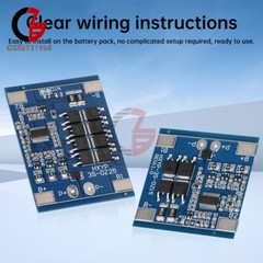 3S 12V 18650 Li-ion Battery Protection Board with Balance & Temperature Control