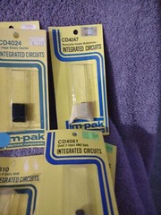 Lot of 12 Jim-pak Integrated Circuits – Assortment of Different Circuits