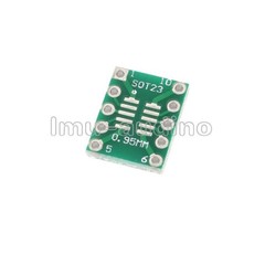 10PCS IC SOT23 SSOP10 MSOP10 UMAX to DIP 0.5/0.95mm Adapter PCB Board Converter