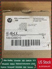 ALLEN-BRADLEY 100-C09D10 IEC CONTACTOR 9 AMP 120VAC NEW IN BOX