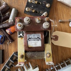 25lb Lot Vtg Electronic Parts Components Capacitors Transformers Microswitches +