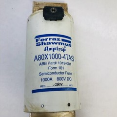MERSEN/FERRAZ SHAWMUT #A80X1000-4TAS 1100 A FUSE 800V