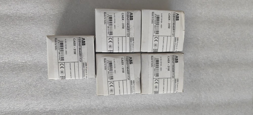 1PC NEW ABB CA5X-31M Contactor Accessory 1 Year Warranty Fast shipping