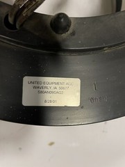 United Equipment S80AN09SAG2 8” Slip Ring Assembly