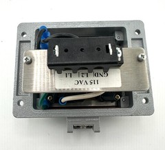 Hoffman A-C4DB9RJ45GFI Panel Interface Connector , New