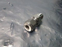 AMAT 3300-98052 Adaptor, 1/4 VCR TO 6mm Tube, 101652