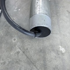 Eaton V65H-G 15673 Telescoping Light Pole Galvanized Steel T192989