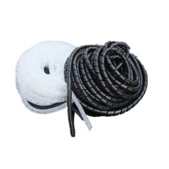Cable Tidy Spiral Wrap Wire Protection Binding Organiser Reel , Size Ф4mm-Ф30mm