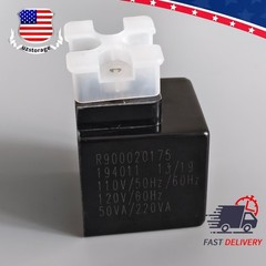 New For REXROTH R900020175 Solenoid Valve Coil 110V/50HZ/60HZ 30-33W US Stock