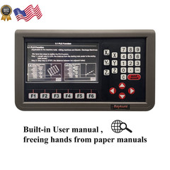 3 Axis DRO LCD Screen Metal Shell Digital Readout Display for Bridgeport Mill