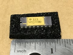 (1 PC) NATIONAL LH2310D OP AMP, Dual, 16 Pin, Ceramic OLD GOLD