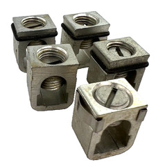 ILSCO D3006 Lugs (Lot Of 5) — Some are missing the ring