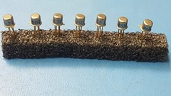 (2PCS)RF Transistor , 2N5179, MOTOROLA , NPN, 12V, 50mA, 200MHz, 300mW
