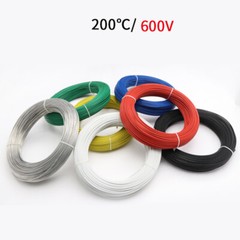 FF46-1 Flexible Stranded Electrical Wire 0.12-2.5mm² Ground Earth Cable 7 Colors