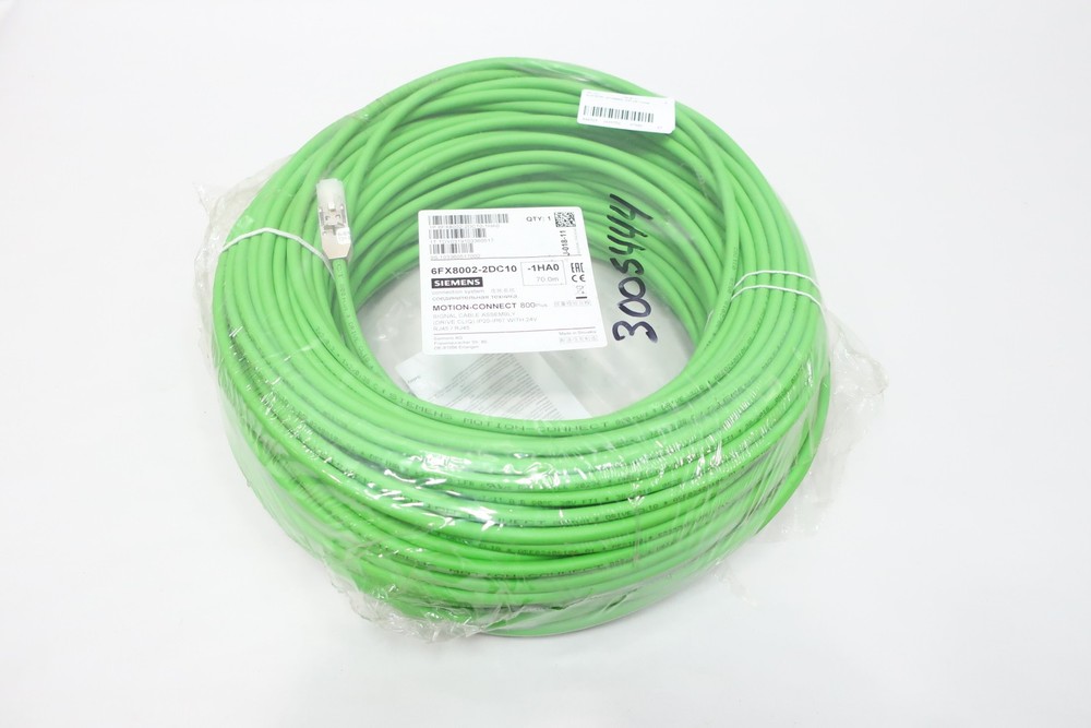 Siemens 6FX8002-2DC10-1HA0 Motion-connect 800plus Signal Cable Assembly 70m