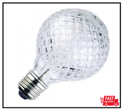 Westinghouse Incandescent Equivalent Wattage 40 3000K G25 Cut Glass Light Bulb,
