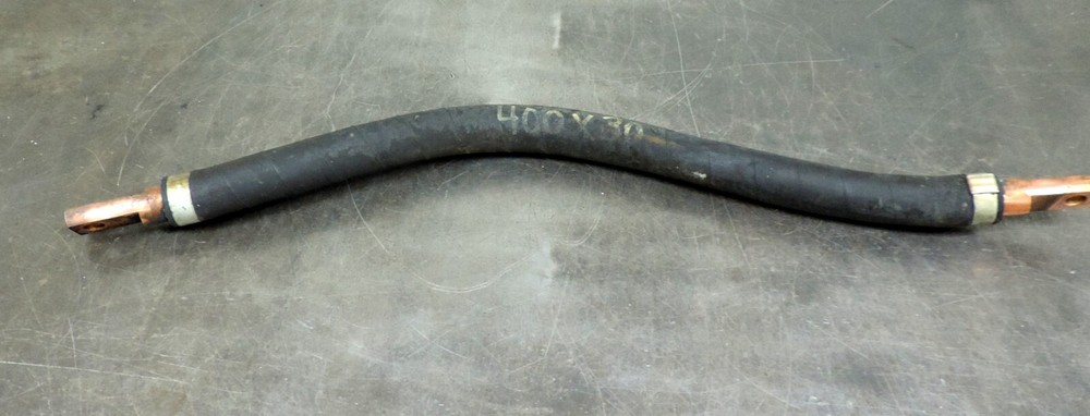 400 x 30 Welding Shunt Copper Wire Spot Water Cooled Welder 400 MCM