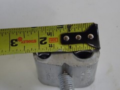 Penn Union Parallel Clamp Aluminum PCAA-20 6 SOL-2/0 ACSR 3/0 STR-397.5 (18.1)