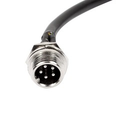 GX12 Joint Type 5 Pins Male Aviation Connector Electrical Cable 20cm