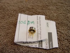 (1)BURR BROWN INA106BM “Gold Standard Test Parts” USA sale Wow! TO-99