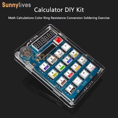 LED Digital Tube Display Calculator Electronic DIY Kit Soldering Practice Parts