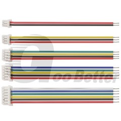JST-SH 1.25mm Pitch Female Plug Connector Cable Wires 2/3/4/5/6/7/8/9/10 Pin