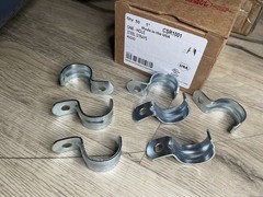 1″ RIGID ONE HOLE STEEL STRAP CSR1001, AMERICAN FITTINGS CORPORATION (3boxes)