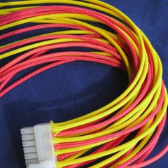PET Braided Electrics Cable Wire Sleeving Expandable Wire Sheath Color 6mm/8mm