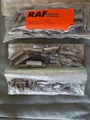 RAF Electronic Hardware Assorted Lot of 128 Pieces