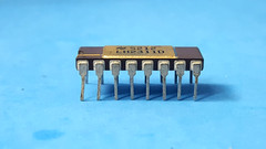 ONE- IC, VOLT COMPARATOR, DUAL/BIPOLAR, 16PIN, CERAMIC, GOLD PINS, LH2311D, NSS