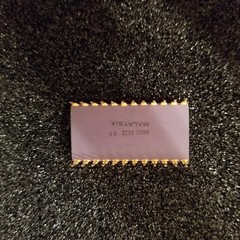 Mostek MK4802P-1 8 x 2k SRAM 24 Pin Gold Ceramic, unused in factory tubes ( 1pc)