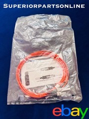 *NEW* Corning Cable Systems 139055 Fiber Optic Cable 62.5/125 ST-ST DUPLEX-2M