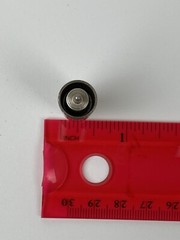 SHV-5 Coaxial Feedthrough, 1 Pin, Grounded Shield, 0.495″ Dia SS Weld Adapter