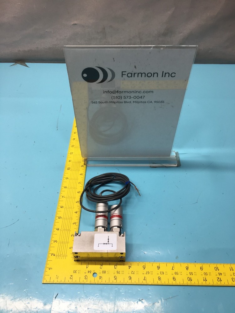 Fujikin 076307 Type N.C. O.P. 0.39~0.59MPa W/ Fujikin 316 L-P Assembly, 171569