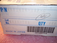 QTY (22) MB81416-10P FUJITSU 18 PIN DIP 16Kx4 DRAM NOS 1 TUBE
