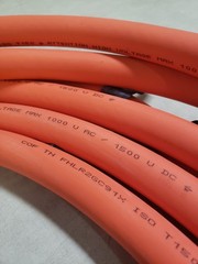 TE Connectivity EV High Voltage 1000VAC/1500VDC Charge Cable Orange RTS 1825309