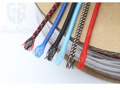 3/4/6mm Braided Cable Sleeving PET Expandable Wire Sheath Electrics Wire Harne