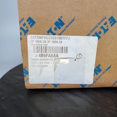 Eaton Power Defense PDG23G0100TFFJ 100A 3P Molded Case Circuit Breaker NIB ⚡