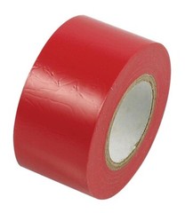 MP002133 Electrical Insulation Tape, PVC (Polyvinyl Chloride), Red, 38 mm x 20 m