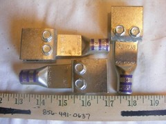 Thomas & Betts BD40-25 Color-Keyed(R) Quick-Bus Bar Connector NIB
