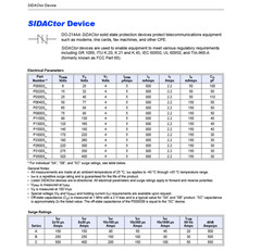 QTY (100) TECCOR P3500SBRP DO-214AA SIDACTOR 320V 250a SURFACE MOUNT