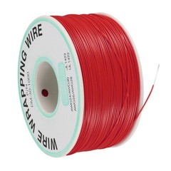 Wrapping Wire Tin Plated Copper Wire P/N DM-30-1000 30 AWG 250M Length Red