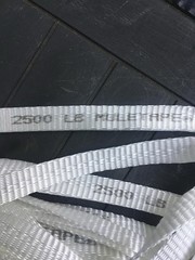 3/4” x 200ft 2500lb Tensile Mule Tape, Pull Tape, Flat Rope/Webbing, Pull Line