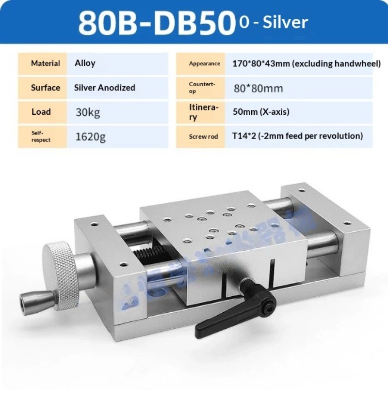 Heavy Duty Slide TableManual Precision Displacement TableMini Displacement Table
