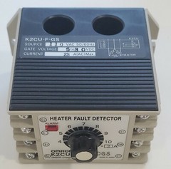 *PREOWNED* Omron K2CU-F20A-D Heater Fault Detector 110Vac 50/60Hz 25A + Warranty