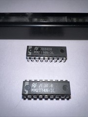 National Semiconductor MM2114N-3L integrated circuit 4K static RAM New Lot of 2