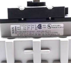 SIEMENS 3LD2517-1TL11 Hauptschalter 3LD 2517-1TL11 E: 04