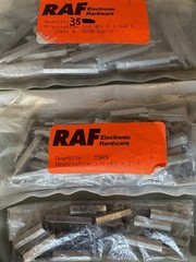 RAF Electronic Hardware Assorted Lot of 128 Pieces