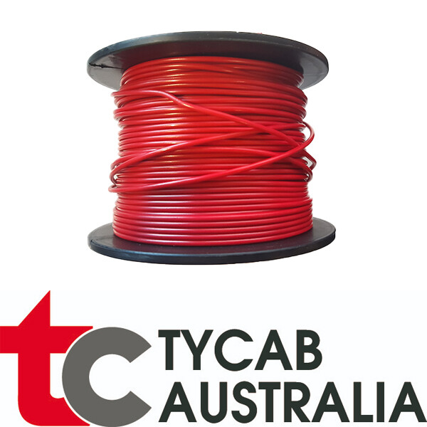 4mm (1.84mm2) 28 amp TYCAB Wire Single Core Various Lengths