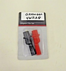 Grainger 4WRA8 Alligator Test Clip Set